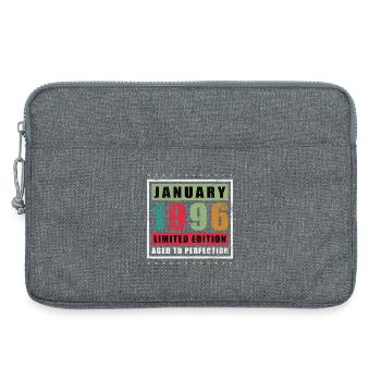 Janvier 1996 Édition limitée - Sacoche pour ordinateur portable 13 pouces - gris chiné - Devant