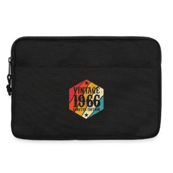 Limited Edition 1966 Geburtstag Geschenk - Laptoptasche 13" - Schwarz - Vorne