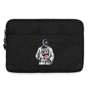 Conception galactique semblable à celle de Dieu - Sacoche pour ordinateur portable 13 pouces - noir - Devant