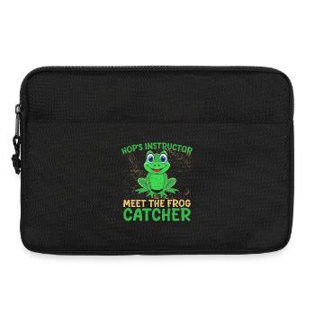 Frog Catcher Hop´s Instructor Frog - Laptoptasche 13" - Schwarz - Vorne