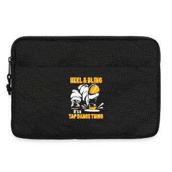 Tap Dance, Tap Dancer, Tap Dancer, Stepper - Laptop bag 13" - black - Front