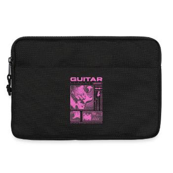 Gitarrist, Rockgitarrist, Streetwear-Musiker - Laptoptasche 13" - Schwarz - Vorne