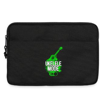 Hawaiian Ukulele Uke Ukulele Mode - Laptoptasche 13" - Schwarz - Vorne