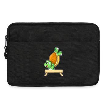 Gymnastique de la Tortue Fitness - Sacoche pour ordinateur portable 13 pouces - noir - Devant