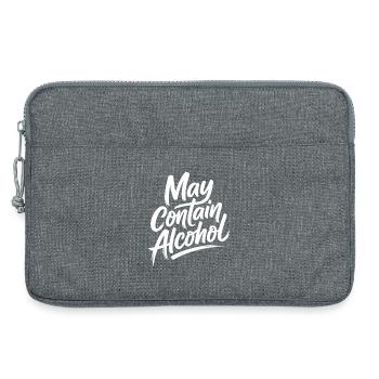 Peut contenir de l’alcool Alkohol Mallorca Saufen JGA - Sacoche pour ordinateur portable 13 pouces - gris chiné - Devant