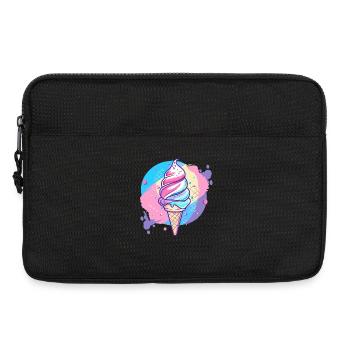 glace - Sacoche pour ordinateur portable 13 pouces - noir - Devant