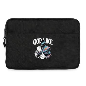 Conception galactique semblable à celle de Dieu - Sacoche pour ordinateur portable 13 pouces - noir - Devant