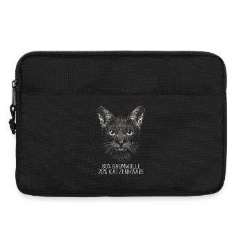 Dictons de chats Cadeau de chat propriétaire de chat - Sacoche pour ordinateur portable 13 pouces - noir - Devant