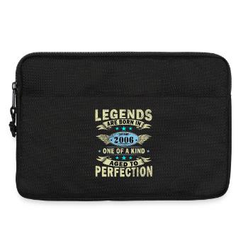 20th Birthday Original January Volume 2006 - Laptop bag 13" - black - Front