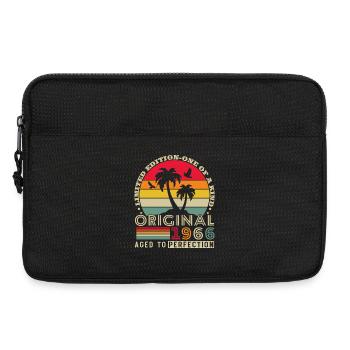 1966 Vintage Rétro Cadeau D'anniversaire - Sacoche pour ordinateur portable 13 pouces - noir - Devant