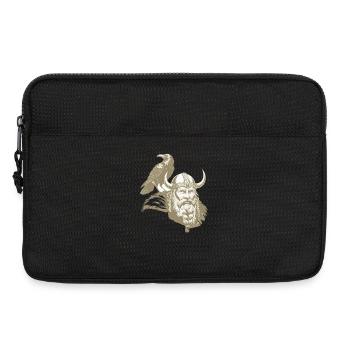 Légende viking viking marin Odin Raven Fighter - Sacoche pour ordinateur portable 13 pouces - noir - Devant