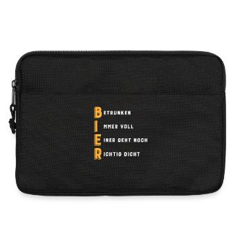 Acronyme BEER - Sacoche pour ordinateur portable 13 pouces - noir - Devant