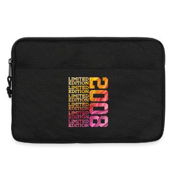LIMITED EDITION 2008 18 YEARS 18TH BIRTHDAY - Laptop bag 13" - black - Front