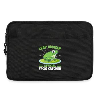 Frog Catcher Leap Adviser Frog - Laptoptasche 13" - Schwarz - Vorne
