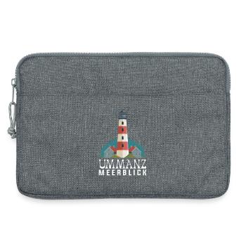 Baltic Sea Holiday UMMANZ SEA VIEW Fun - Laptop bag 13" - heather grey - Front