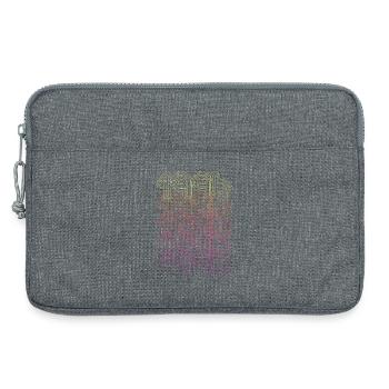 1996 Cadeau Anniversaire Rétro Futuriste Vintage - Sacoche pour ordinateur portable 13 pouces - gris chiné - Devant