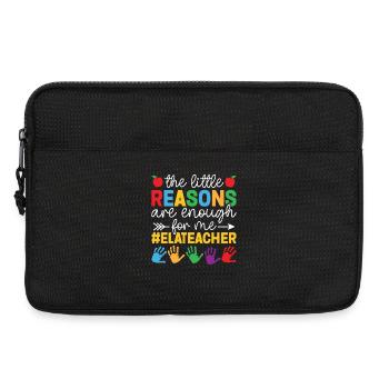 Lehrer für englische Sprachkunst ELA-Team ELA-Lehrer - Laptoptasche 13" - Schwarz - Vorne