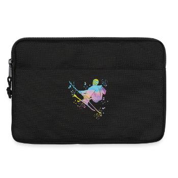 Ski alpin Sports d’hiver Ski nordique - Sacoche pour ordinateur portable 13 pouces - noir - Devant
