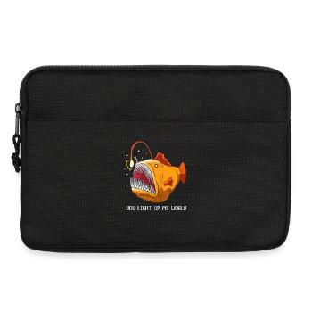 Anglerfisch - Laptoptasche 13" - Schwarz - Vorne