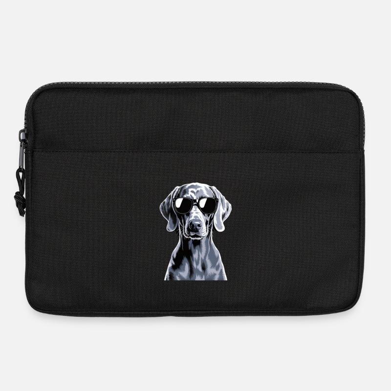 Weimaraner - Laptoptasche 13" - Schwarz