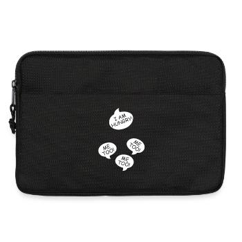Pregnancy announce twins mom mom mom - Laptop bag 13" - black - Front