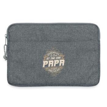 Bâtisseur de scène Papa - Sacoche pour ordinateur portable 13 pouces - gris chiné - Devant