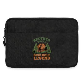 Brother Uncle Disc Golf Legend Scenic - Laptop bag 13" - black - Front