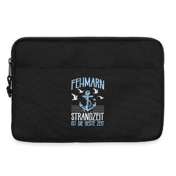 Ostsee FEHMARN STRANDZEIT DIE BESTE ZEIT - Laptoptasche 13" - Schwarz - Vorne