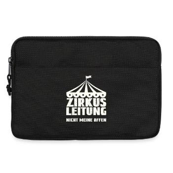 Circus management - Not my monkeys - Laptop bag 13" - black - Front