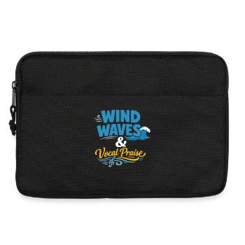 Communauté de musique folk Shanty Crew - Sacoche pour ordinateur portable 13 pouces - noir - Devant