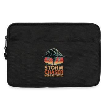 Storm Chaser Mode Activated Tornado Sturmjäger - Laptop bag 13" - black - Front