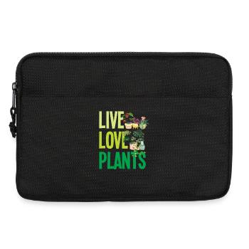 Vivez Aimez les plantes Amoureux des plantes - Sacoche pour ordinateur portable 13 pouces - noir - Devant