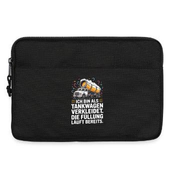 Carnival Disguised as a Tanker Truck Bachelor Party Costume Beer - Laptop bag 13" - black - Front