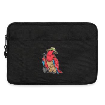 Jardin de pelles du jardinier perroquet-gars - Sacoche pour ordinateur portable 13 pouces - noir - Devant