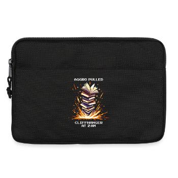 Aggro Tiré | Cliffhanger Reading Night Owl - Sacoche pour ordinateur portable 13 pouces - noir - Devant