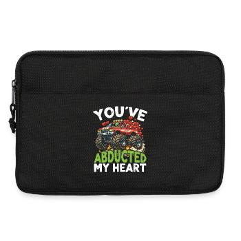 Abducted Heart Monster Truck - Laptop bag 13" - black - Front