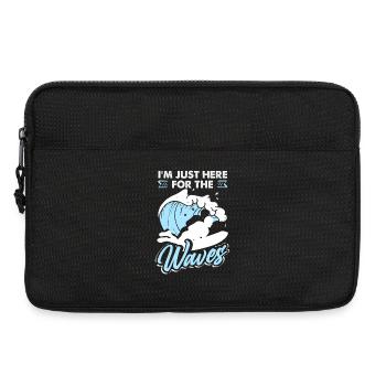 Surfen Surfboarder Bodyboarder - Laptoptasche 13" - Schwarz - Vorne