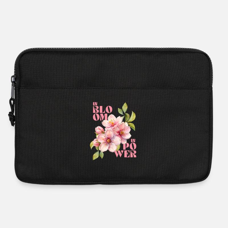 IN BLOOM - IN POWER - Laptoptasche 13" - Schwarz