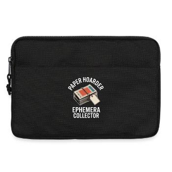 Paper Hoarder Ephemera Collector - Laptoptasche 13" - Schwarz - Vorne