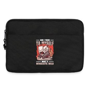 Des cadeaux pour les métallurgistes qui disent le soudeur - Sacoche pour ordinateur portable 13 pouces - noir - Devant