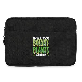 Boatic Boatany Pflanzenliebhaber Gartenarbeit - Laptoptasche 13" - Schwarz - Vorne