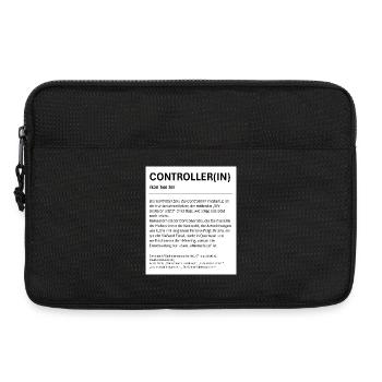 Controller Design Print - Laptop bag 13" - black - Front