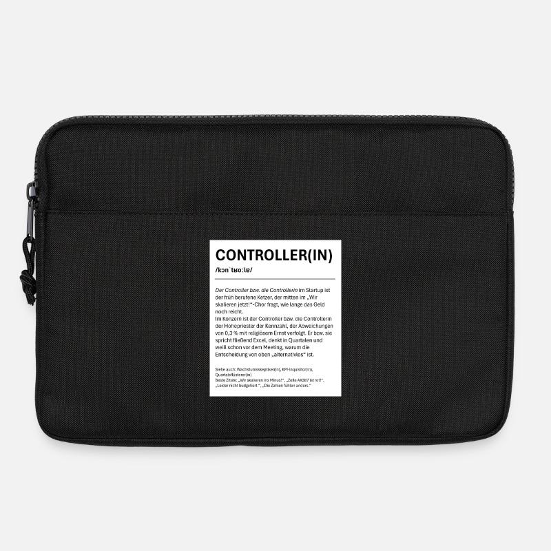 Controller Design Print - Laptop bag 13" - black