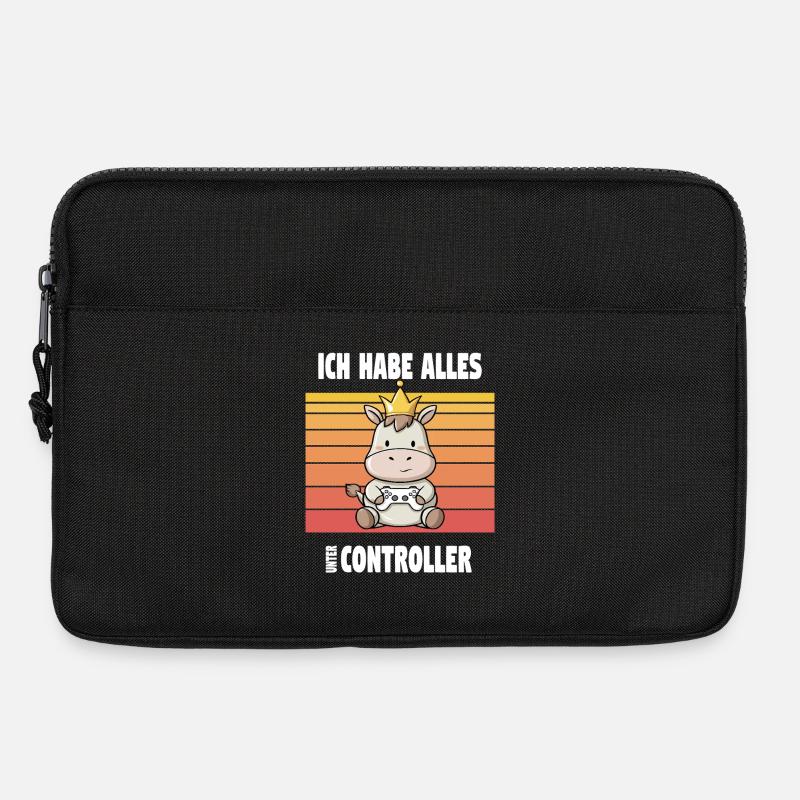 gaming animal design - Laptoptasche 13" - Schwarz