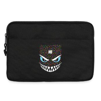 Requin | Déguisement de carnaval en costume de grand visage - Sacoche pour ordinateur portable 13 pouces - noir - Devant