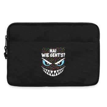 Requin, comment vas-tu ? | Costume, Carnaval, Déguisement - Sacoche pour ordinateur portable 13 pouces - noir - Devant