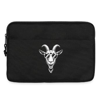 Ziege Sprüche Ziegen Lustiges Ziege Geschenk - Laptoptasche 13" - Schwarz - Vorne