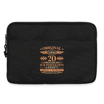20th Birthday Living Legend since 2006 - Laptop bag 13" - black - Front