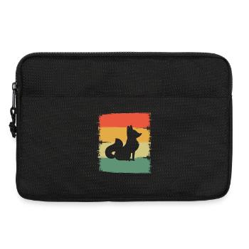 Fuchs - Laptoptasche 13" - Schwarz - Vorne