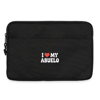 Ich liebe meinen Großvater - Laptoptasche 13" - Schwarz - Vorne